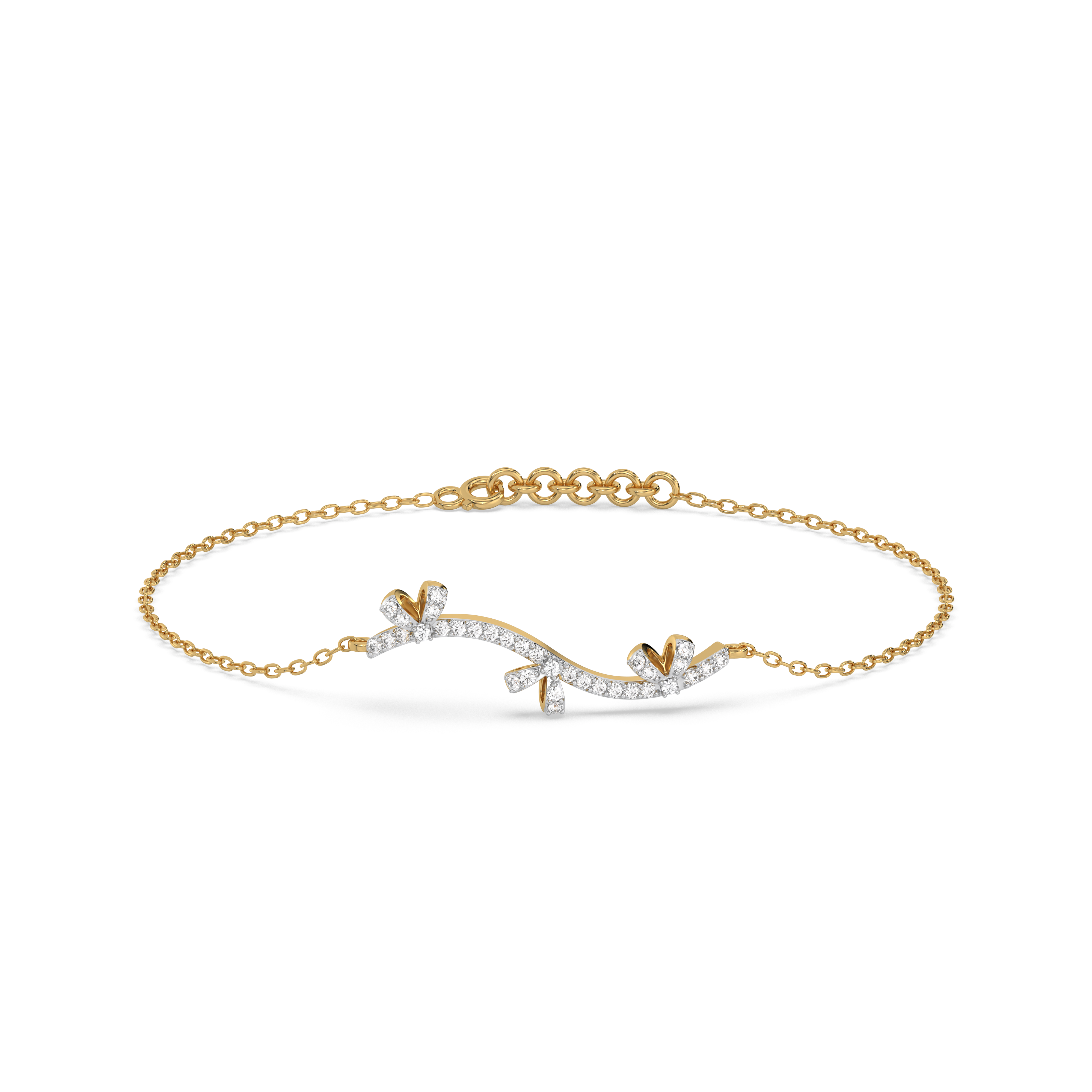 Bow-tiful Bliss - Lab Diamond Bracelet Main image