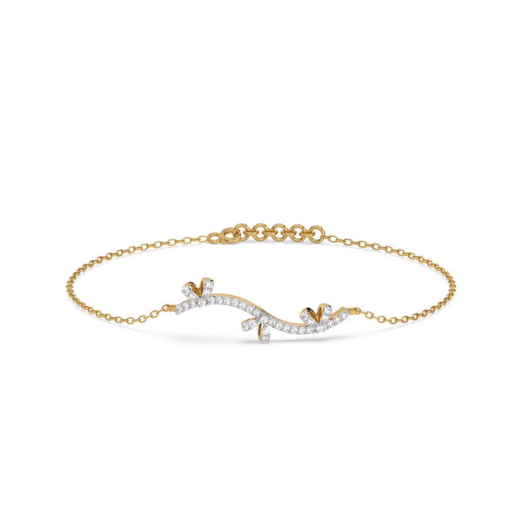 Bow-tiful Bliss - Lab Diamond Bracelet