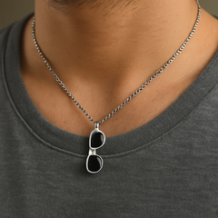 Midnight Shades Pendant Necklace