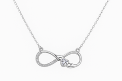 Infinity Love 925 Silver Pendant