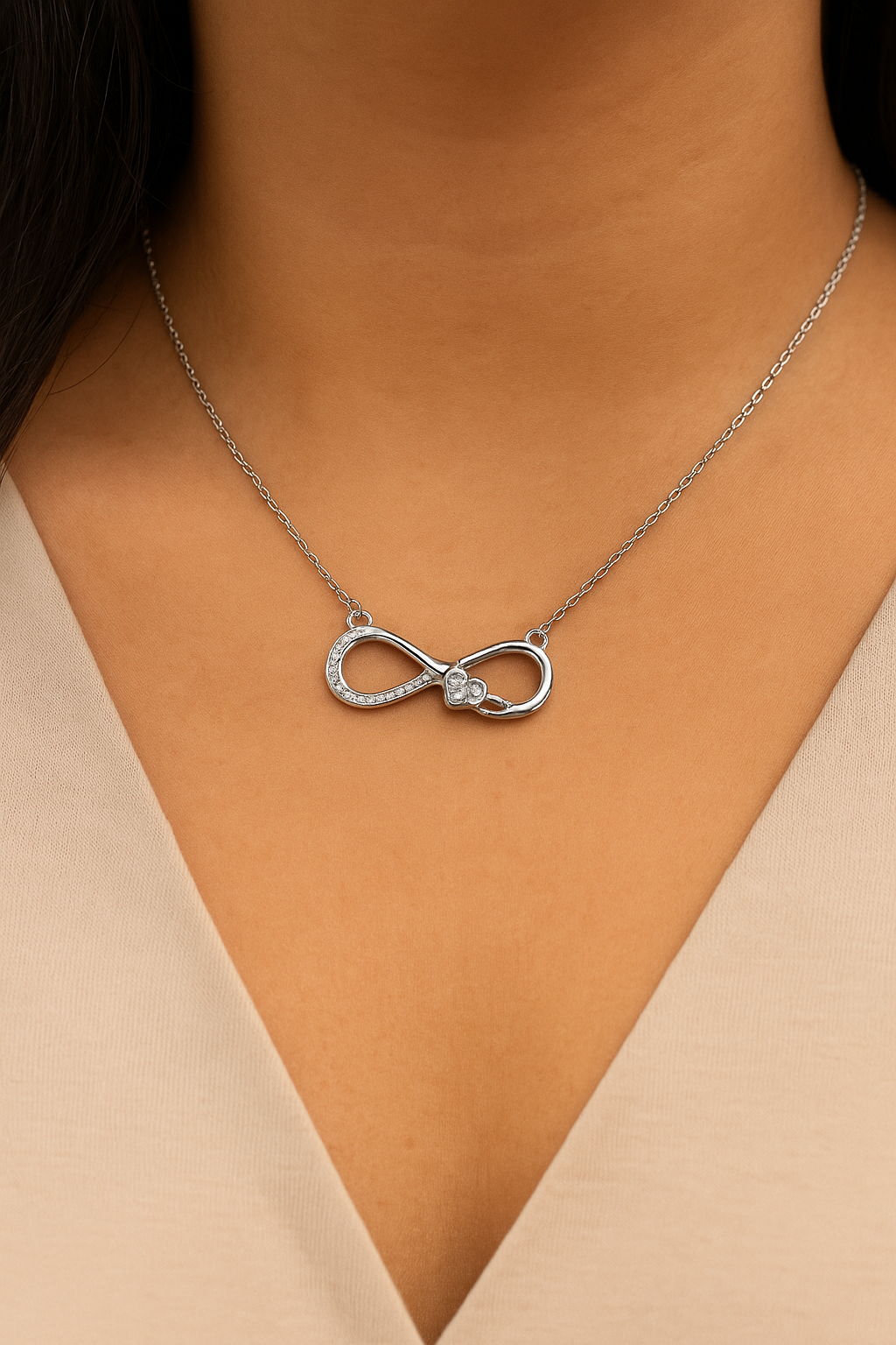Infinity Love 925 Silver Pendant