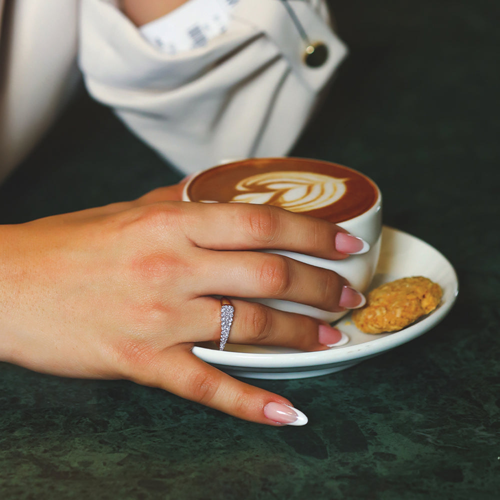 Chic Grandeur - Lab Diamond Fashion Ring Secondary image