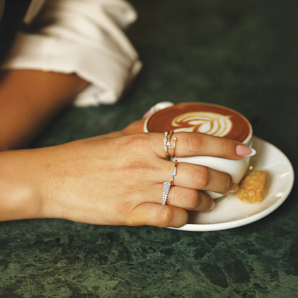 Chic Grandeur - Lab Diamond Fashion Ring