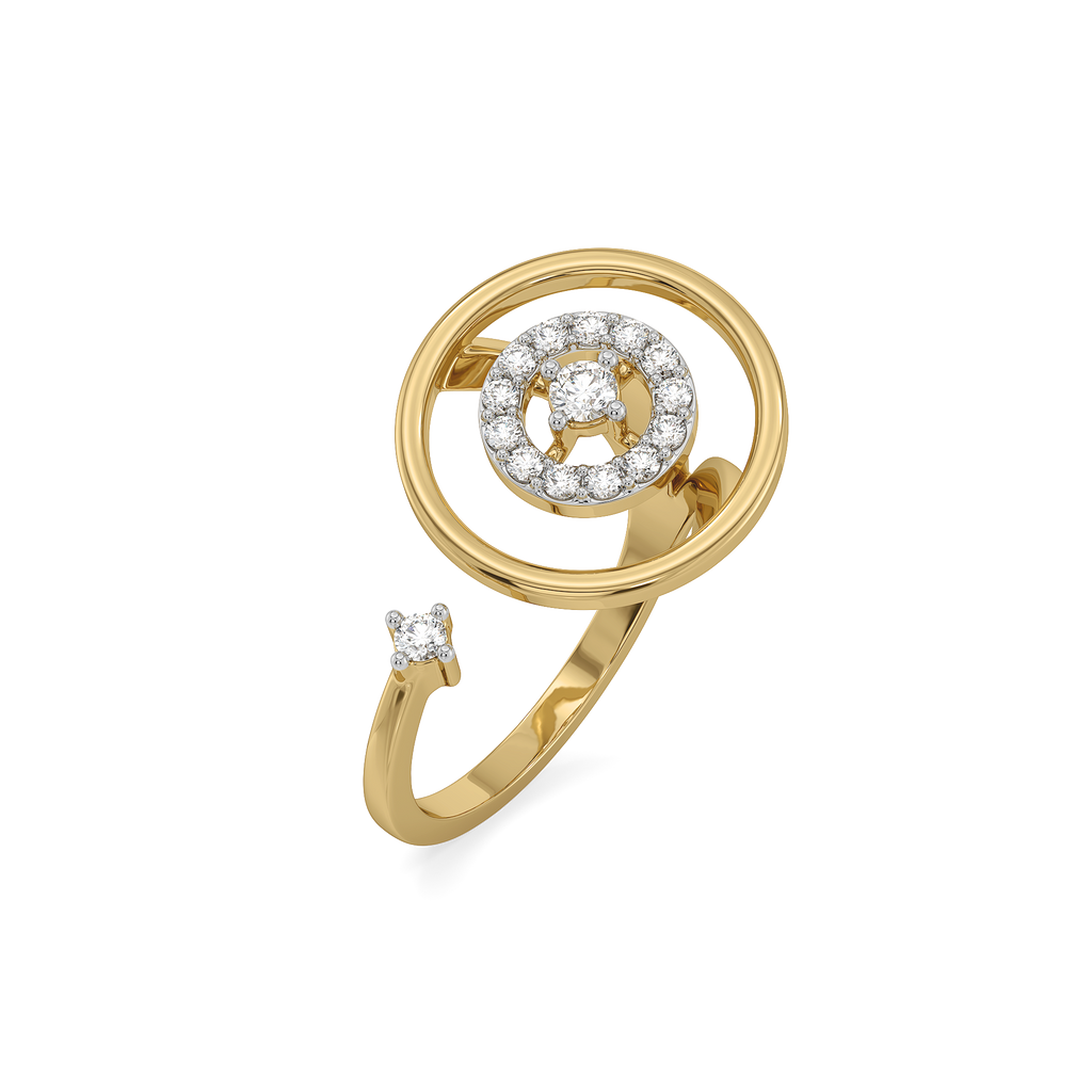 Circle of Dazzle - Lab Diamond Cocktail Ring