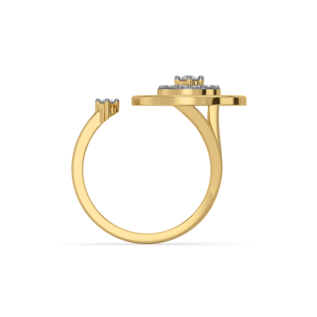 Circle of Dazzle - Lab Diamond Cocktail Ring