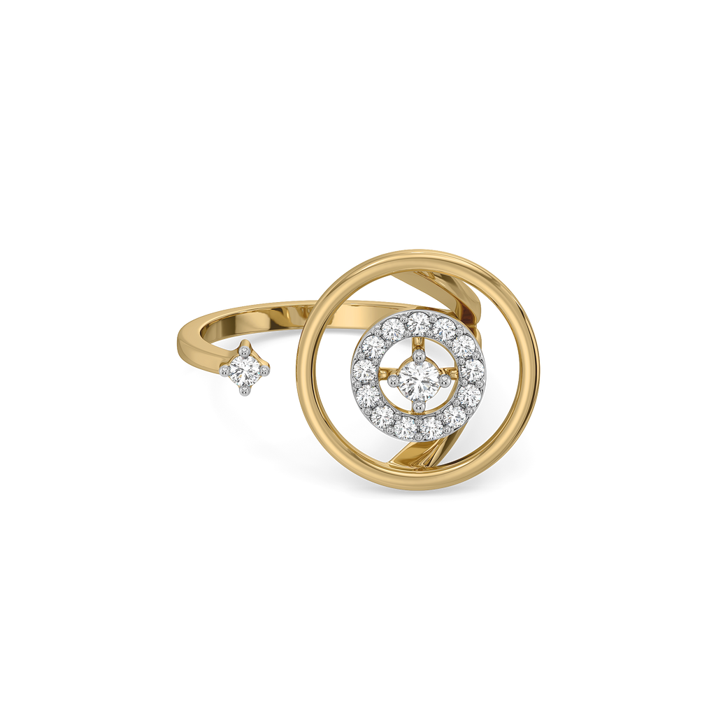 Circle of Dazzle - Lab Diamond Cocktail Ring
