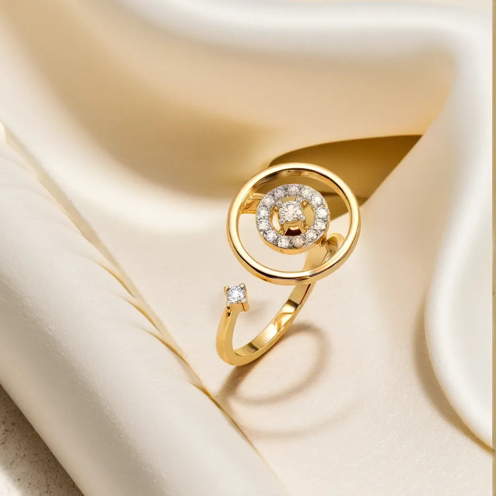 Circle of Dazzle - Lab Diamond Cocktail Ring