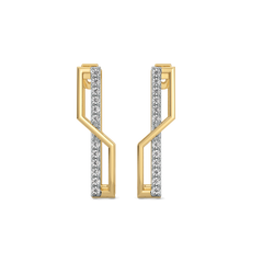 Classic Snug Huggies - Lab Diamond Earrings