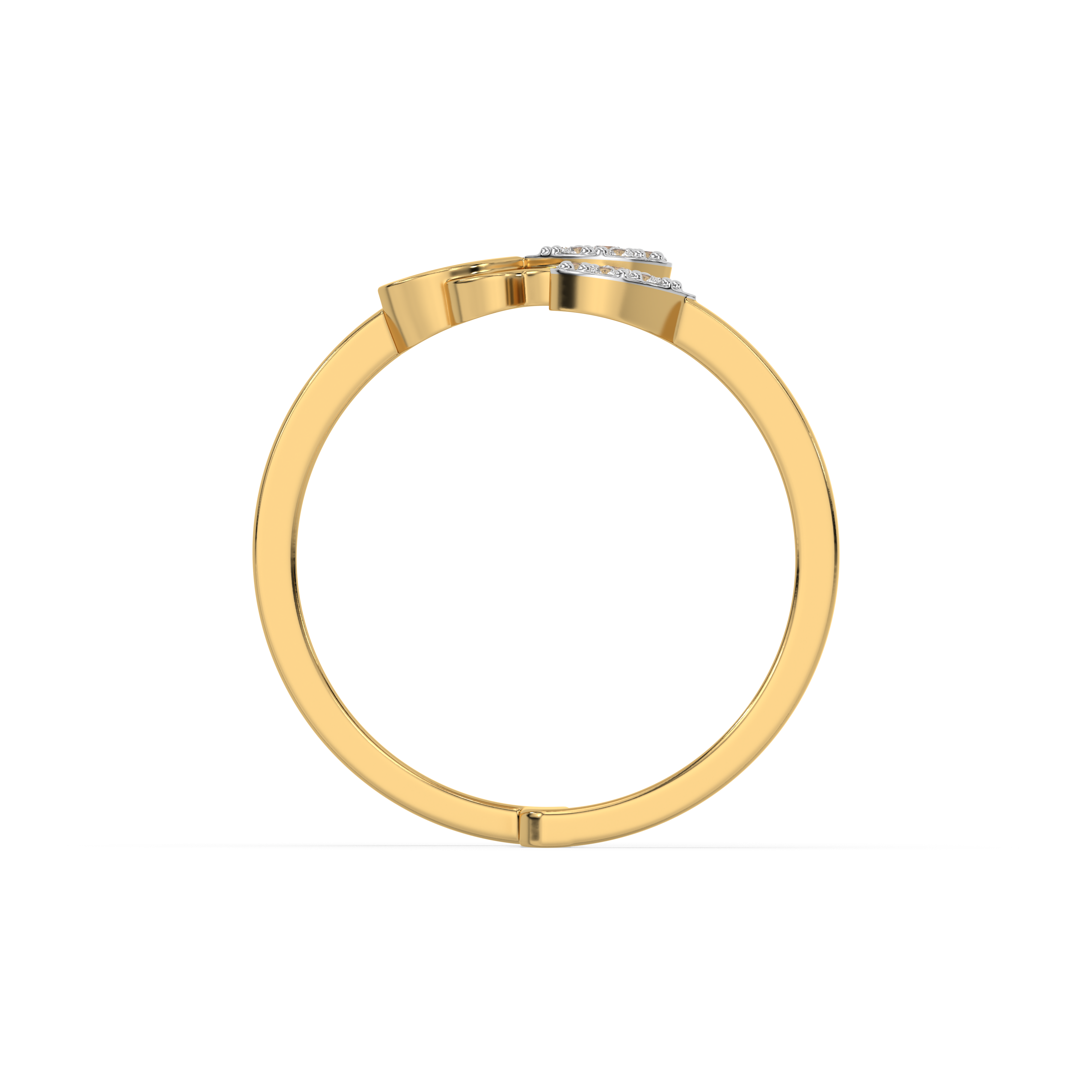Clover Luxe - Lab Diamond Open Top Ring