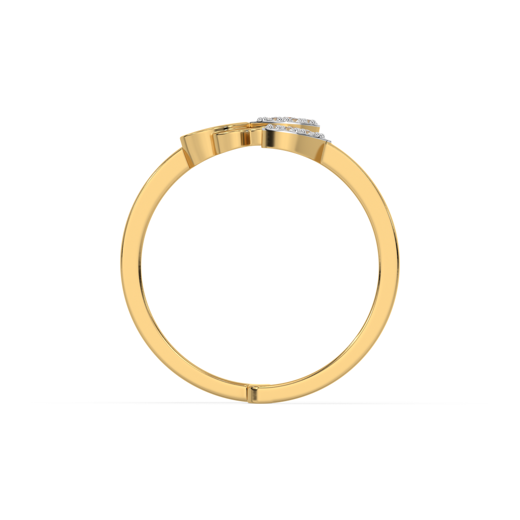Clover Luxe - Lab Diamond Open Top Ring