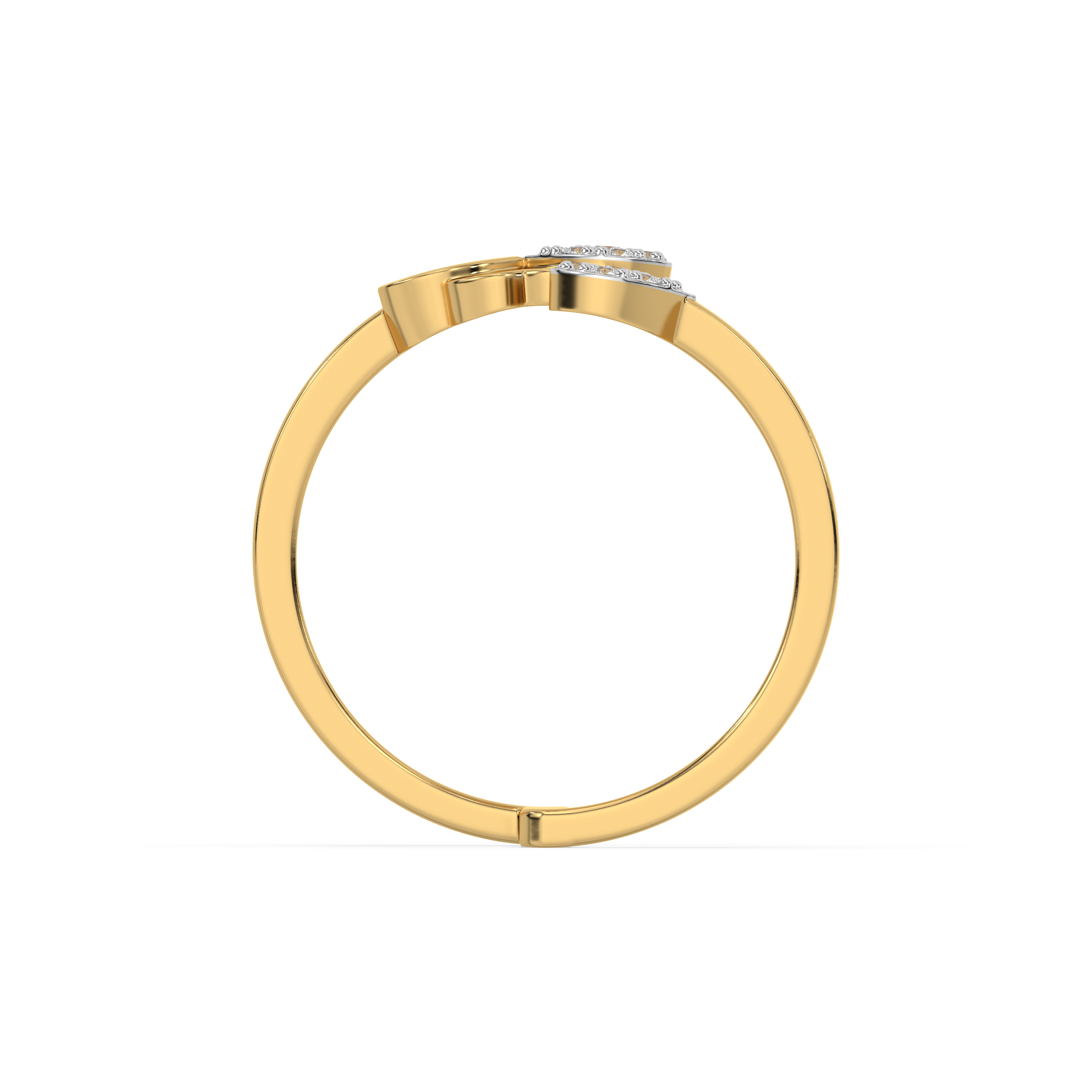 Clover Luxe - Lab Diamond Open Top Ring
