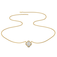 Clover - Lab Diamond Pendant Necklace