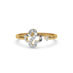 Clover S-Open - Lab Diamond Open Top Ring