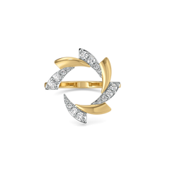 Cocktail Swirl - Lab Diamond Ring