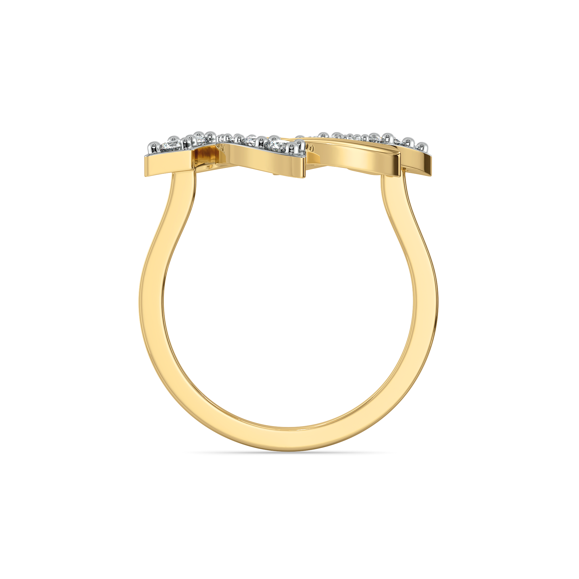 Cocktail Swirl - Lab Diamond Ring