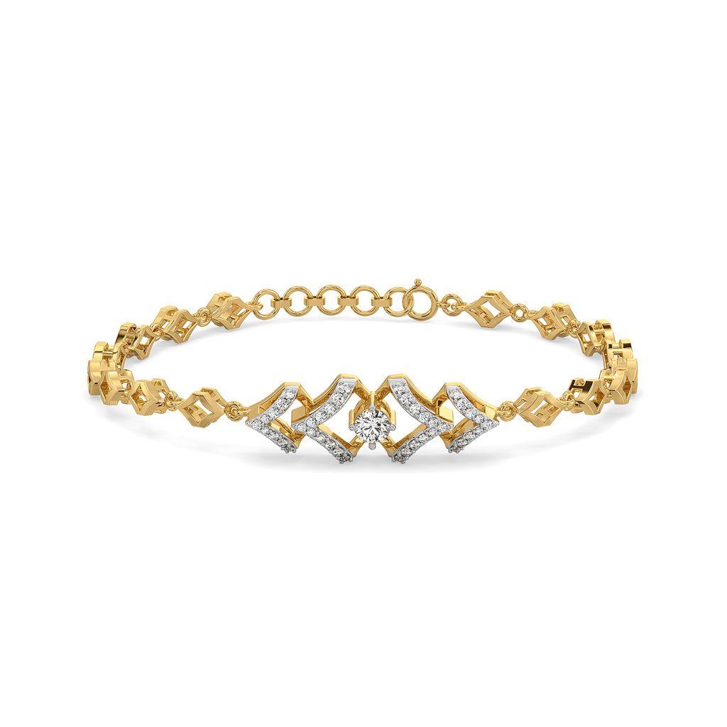 Fierce Aura – Lab Diamond Solitaire Bracelet