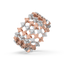 Cosmic Band - Lab Diamond Cocktail Ring