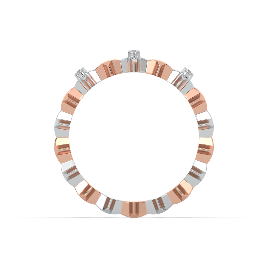 Cosmic Band - Lab Diamond Cocktail Ring