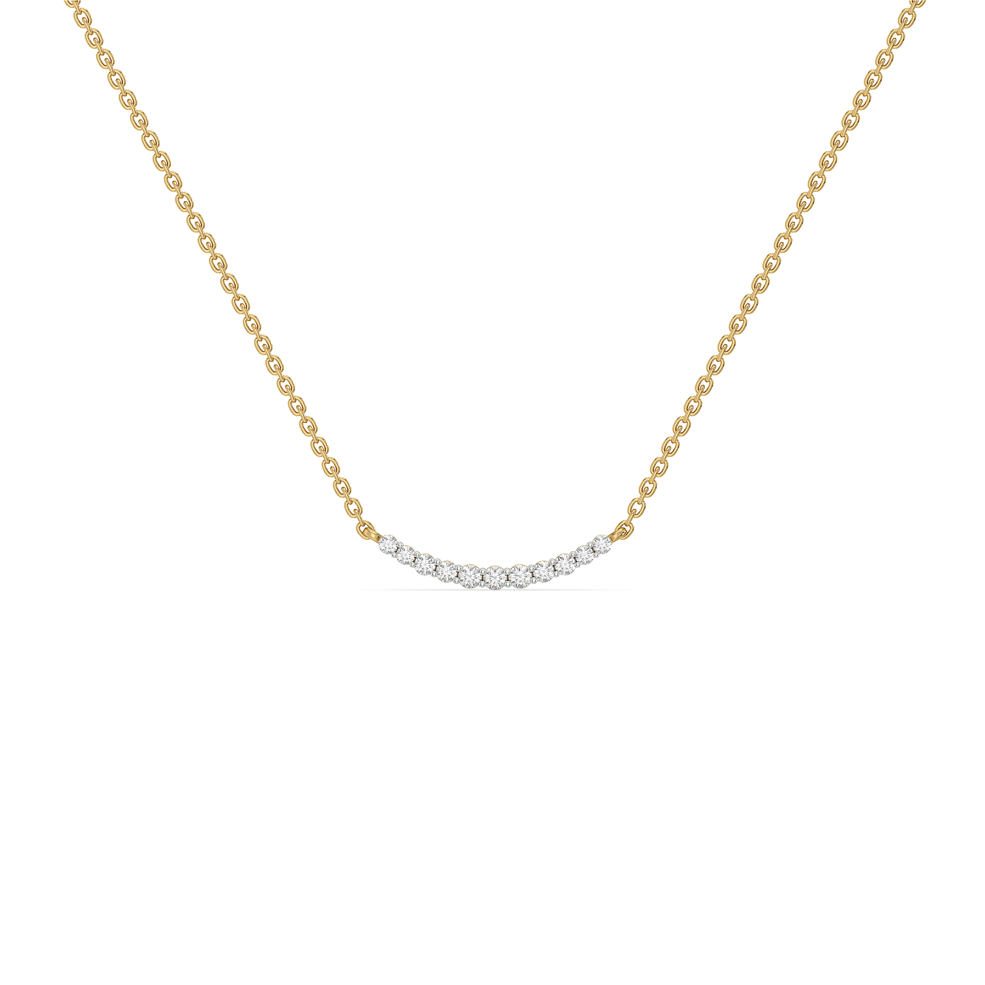 "Dare to Sparkle" - Lab Diamond Necklace Main image