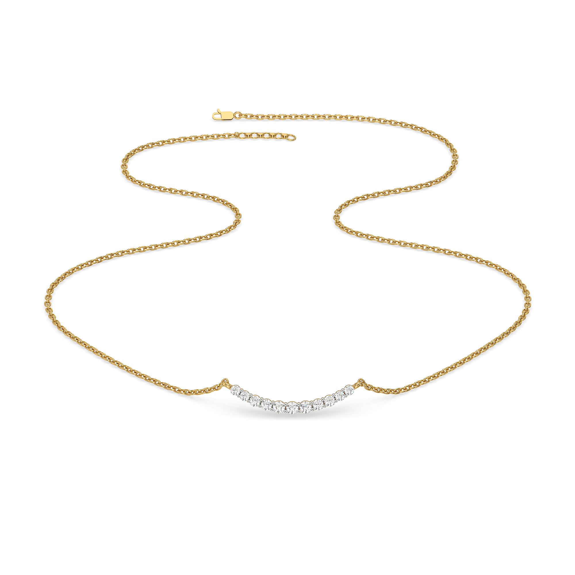 "Dare to Sparkle" - Lab Diamond Necklace