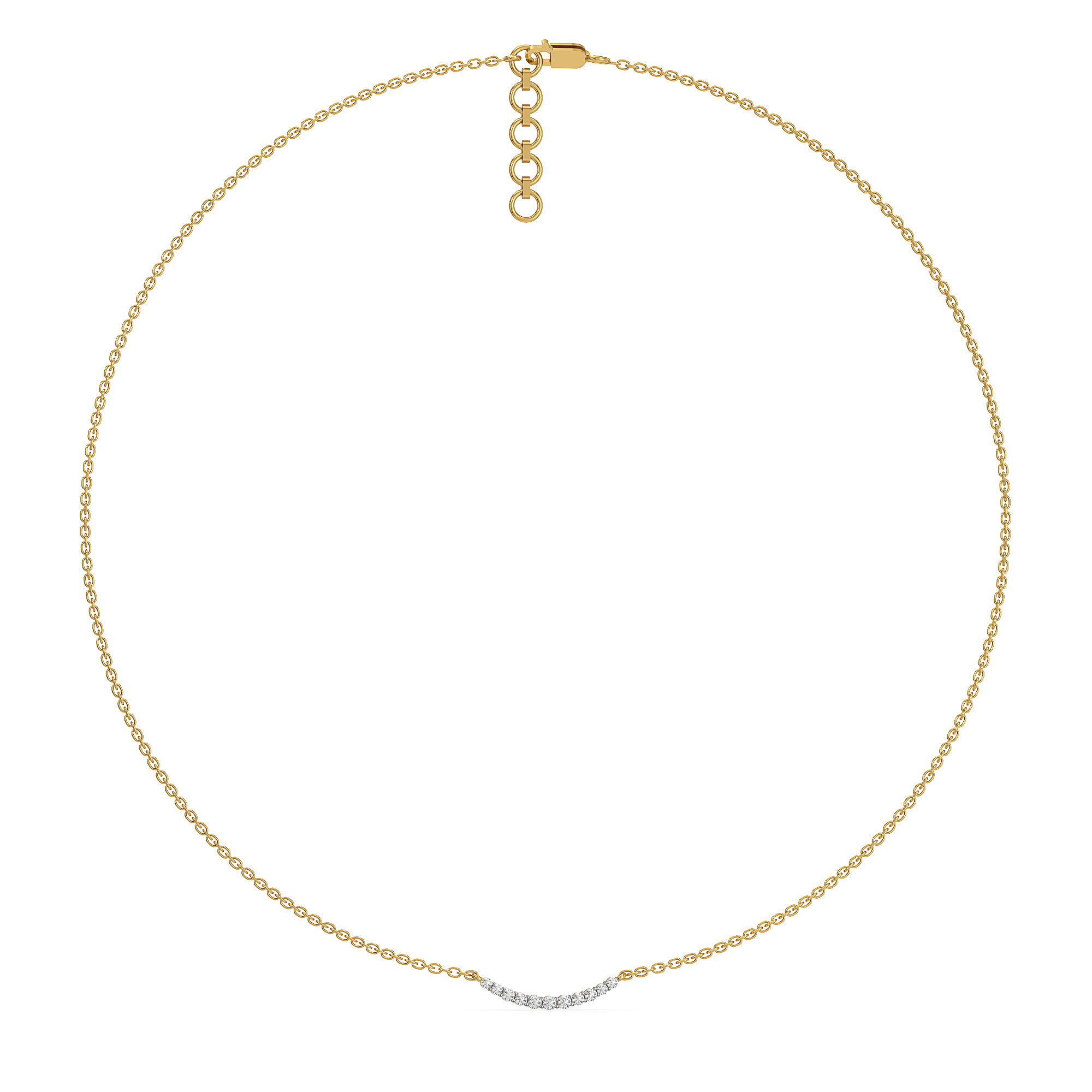 "Dare to Sparkle" - Lab Diamond Necklace