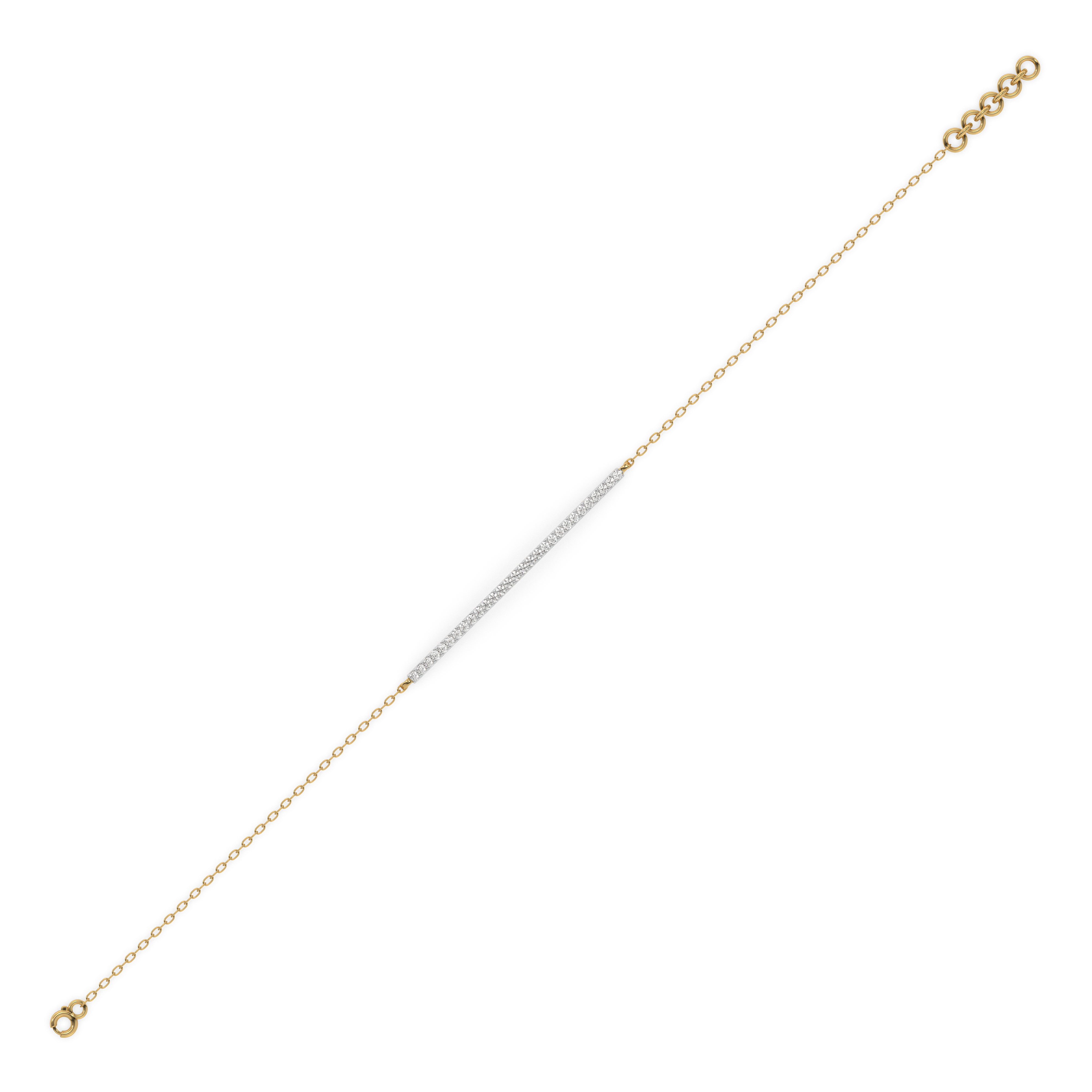 Row of Radiance - Lab Diamond Bracelet