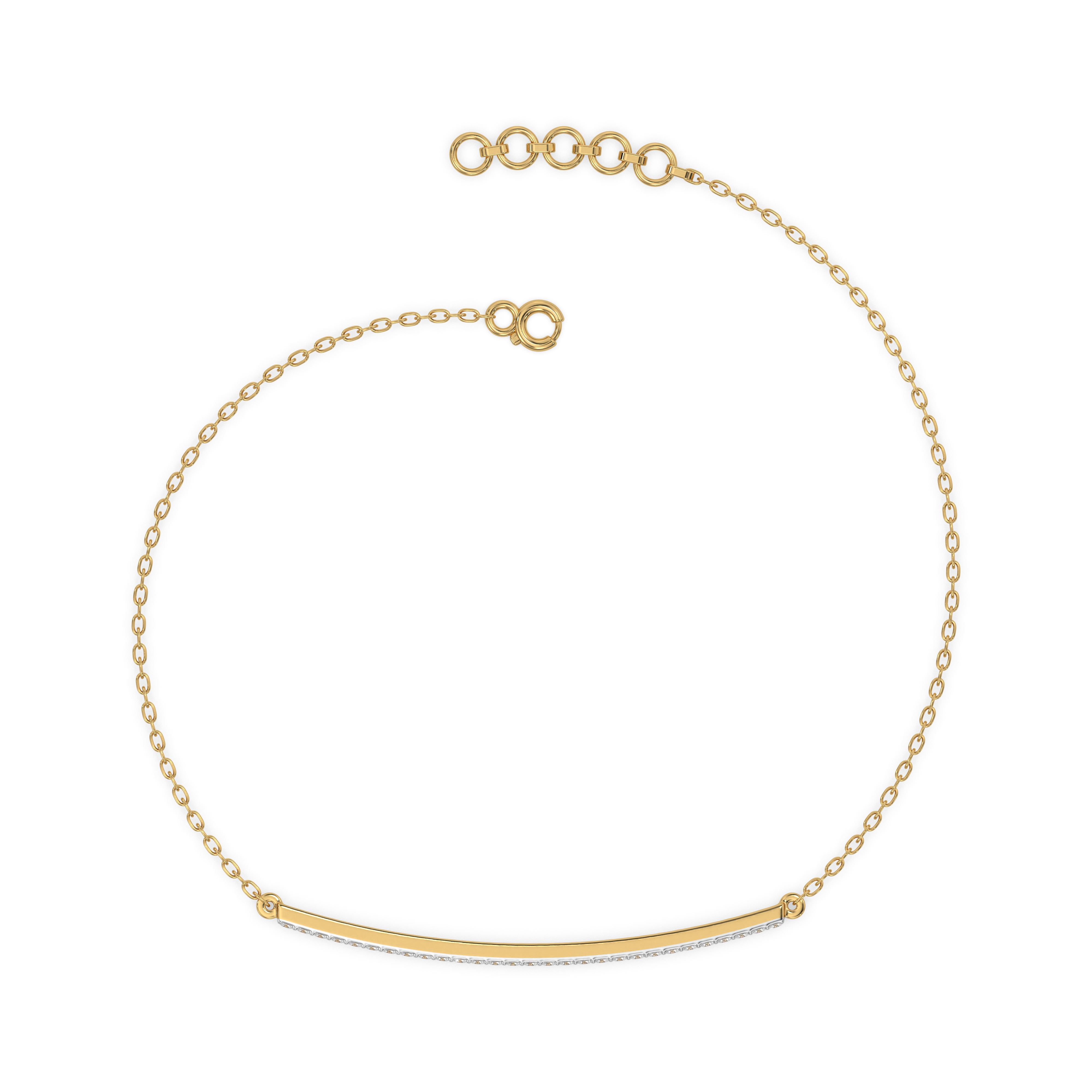 Row of Radiance - Lab Diamond Bracelet