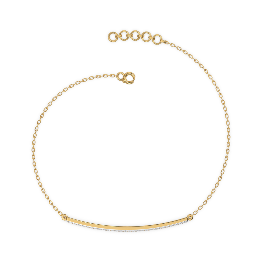 Row of Radiance - Lab Diamond Bracelet