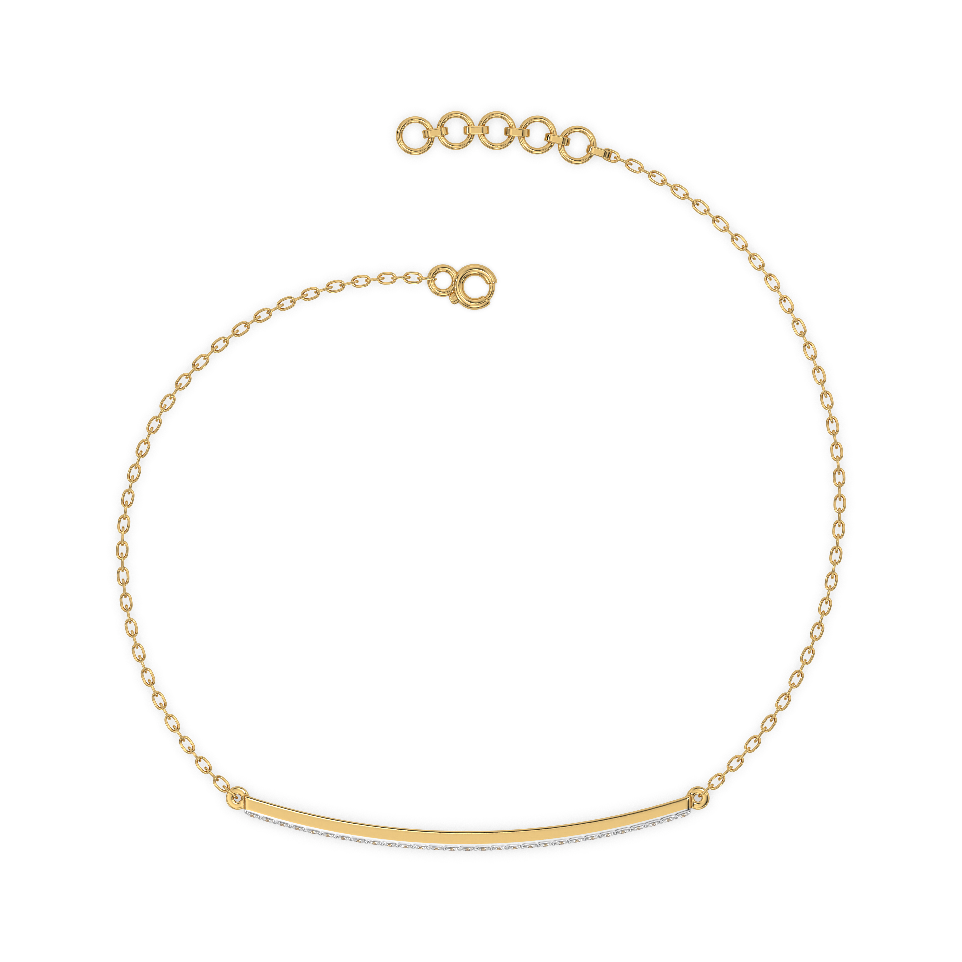 Row of Radiance - Lab Diamond Bracelet