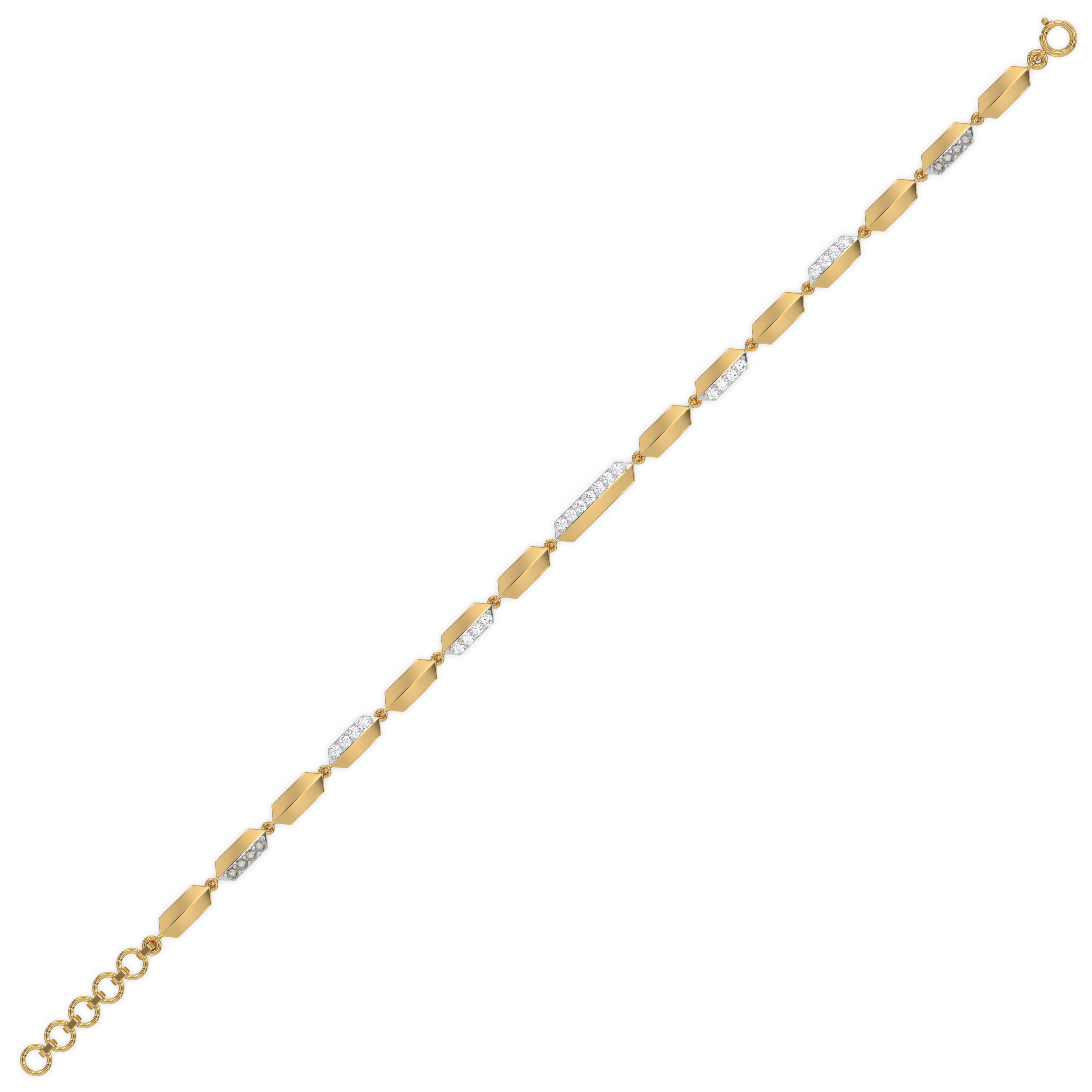 Power Play - Lab Diamond Bracelet