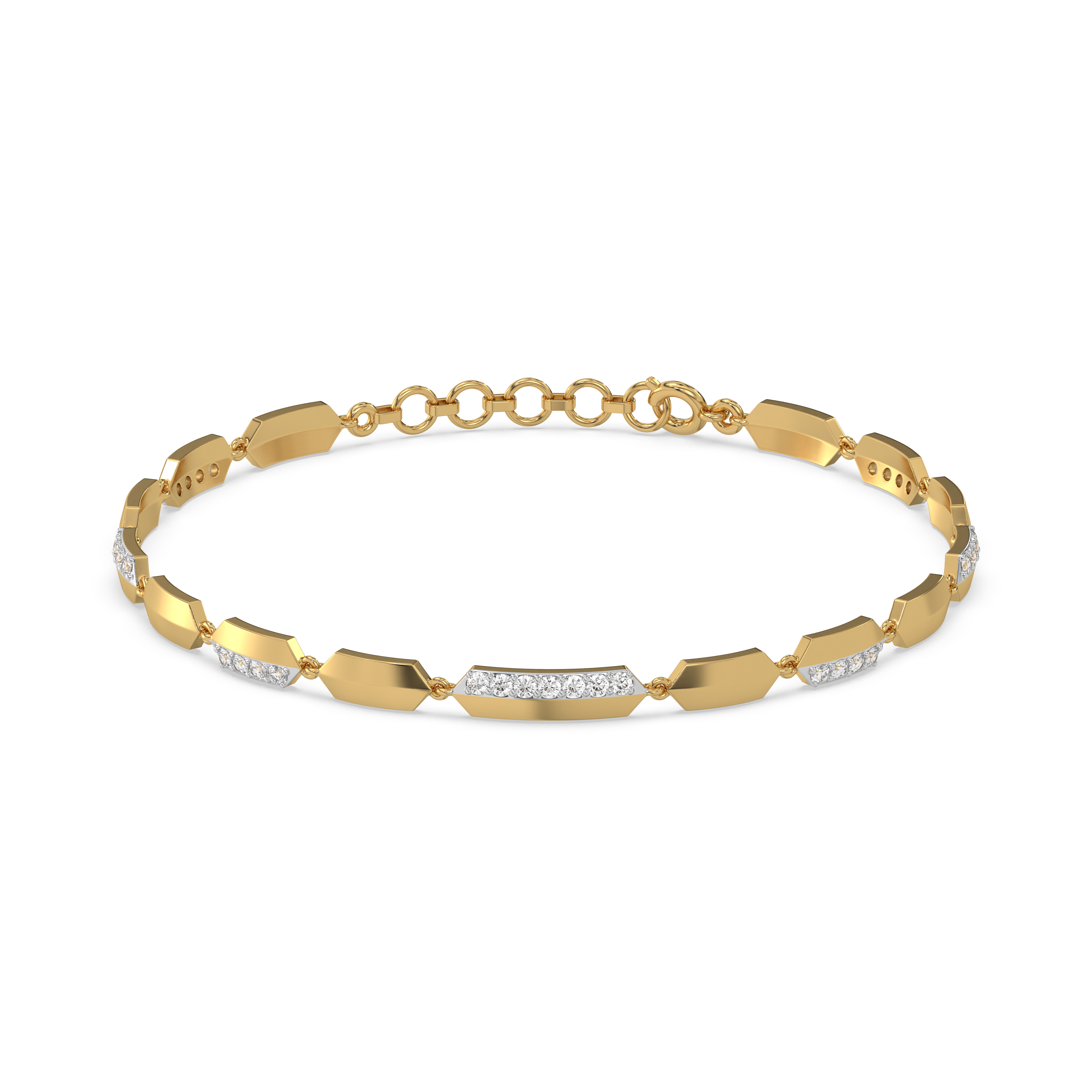 Power Play - Lab Diamond Bracelet Main image