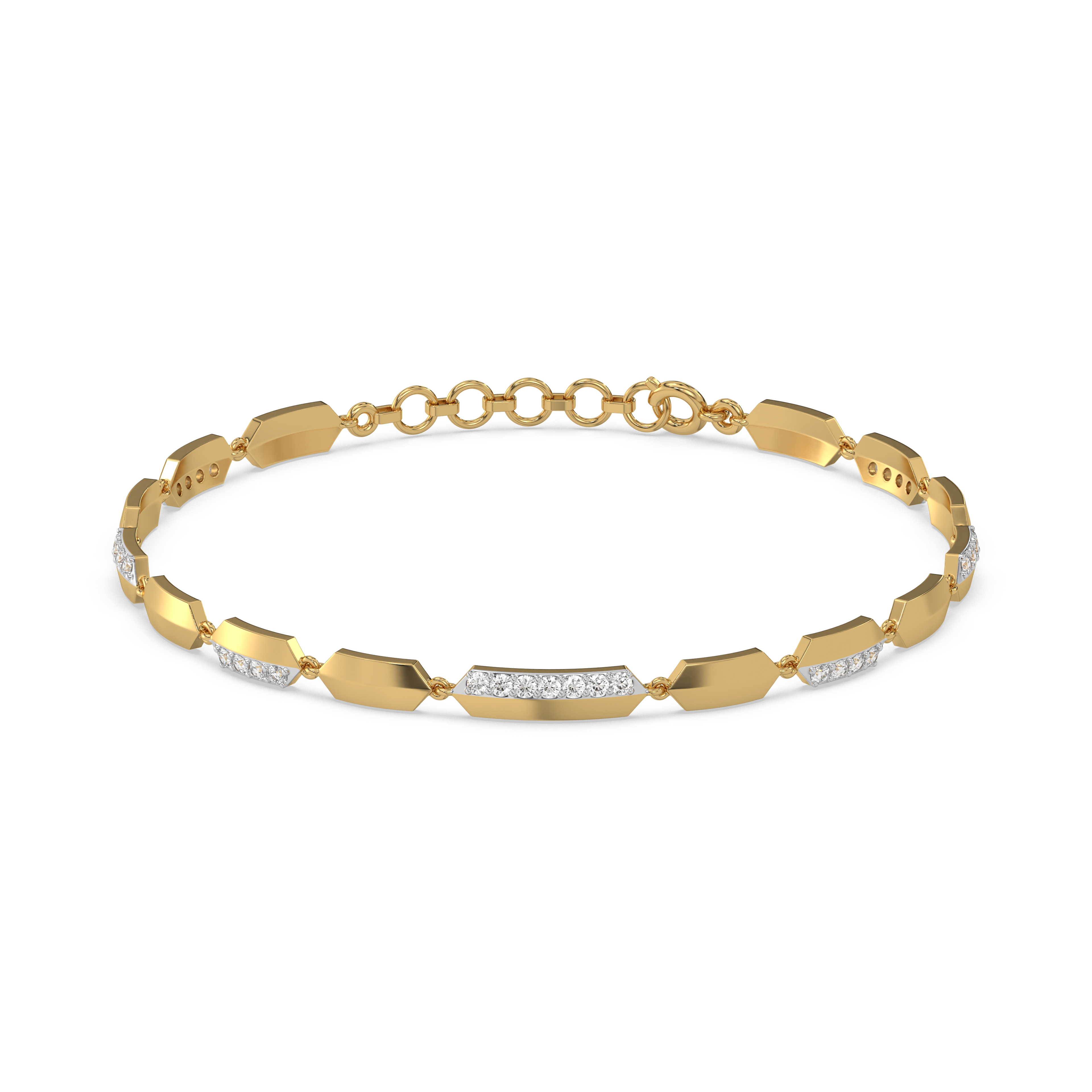 Power Play - Lab Diamond Bracelet