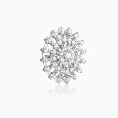 Silver Wheel of Life Earrings