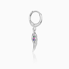 Silver Wings In The Air Earrings