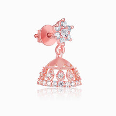 Rose Gold Enticing Jhumki