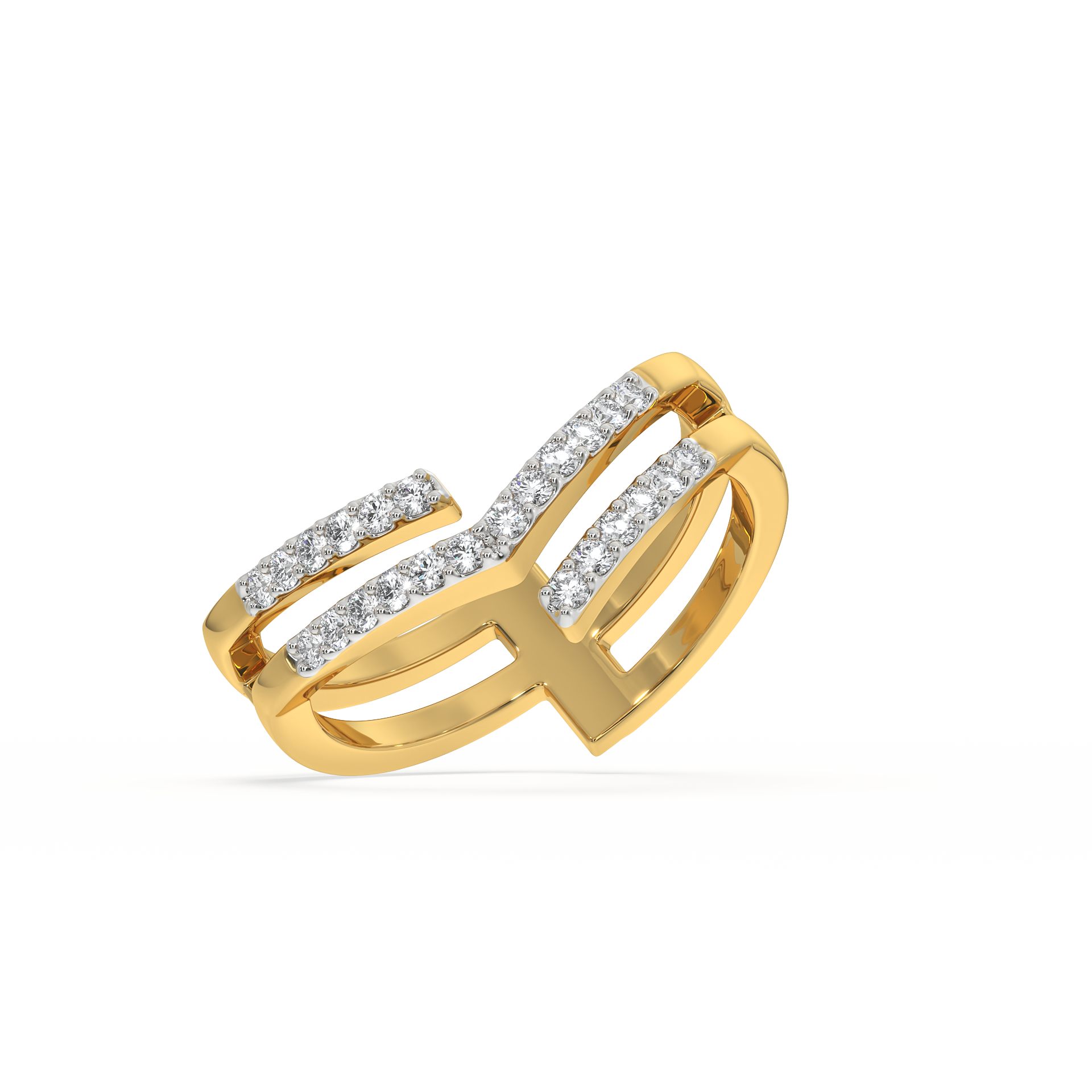 Edge Bold - Lab Diamond Cocktail Ring