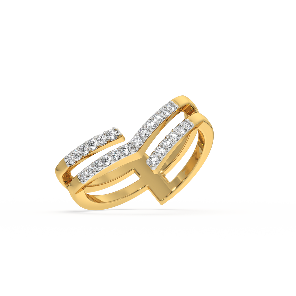 Edge Bold - Lab Diamond Cocktail Ring