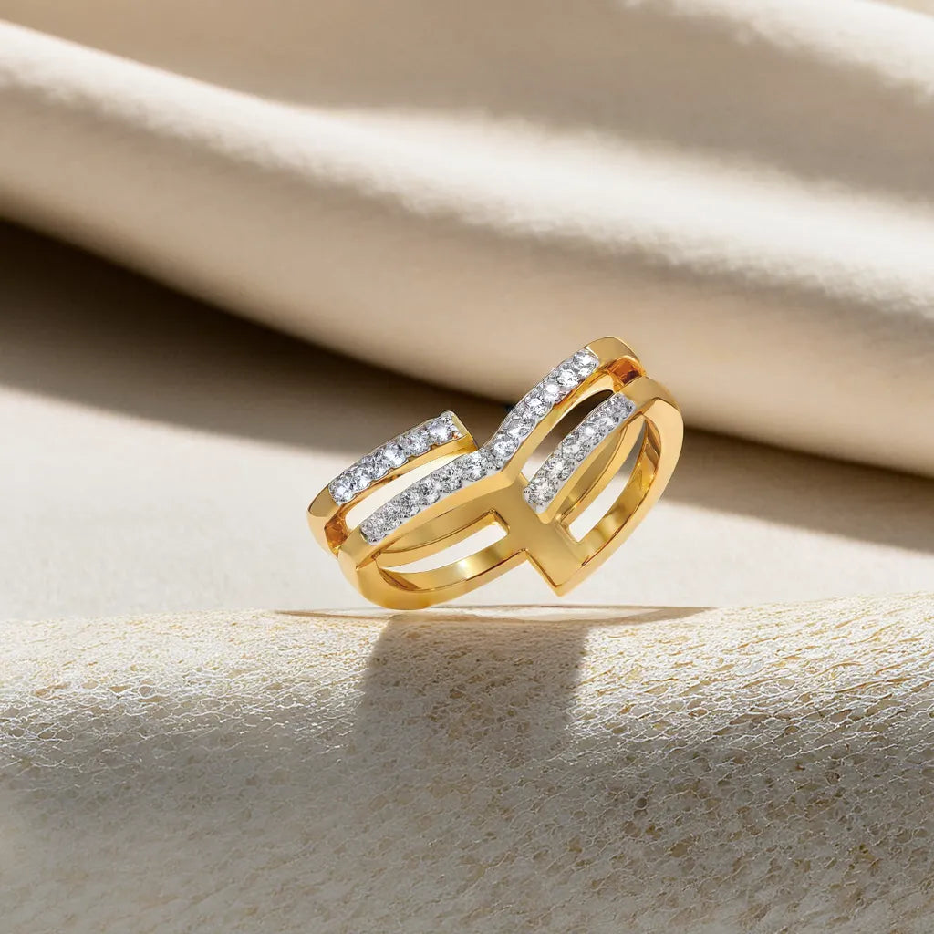Edge Bold - Lab Diamond Cocktail Ring