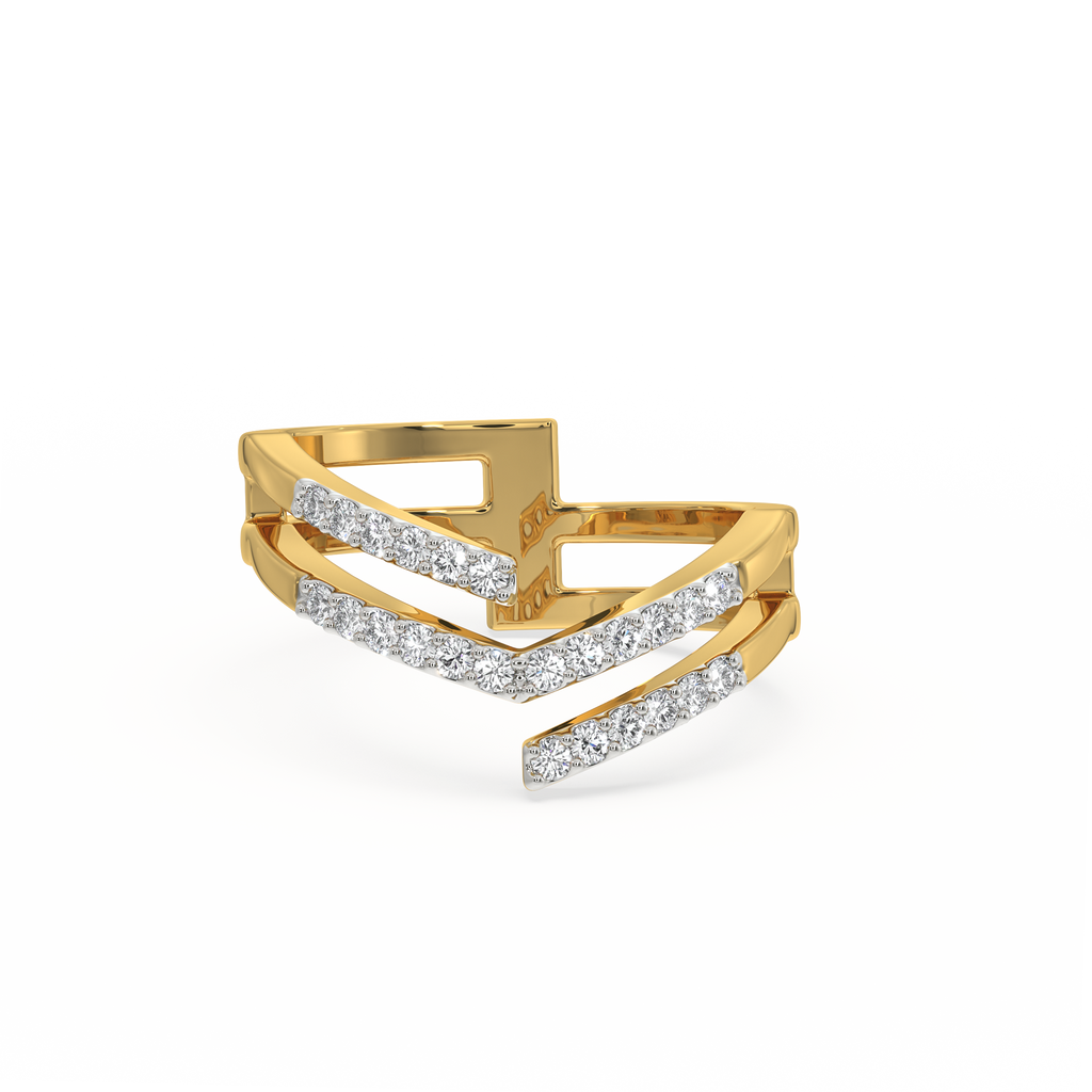 Edge Bold - Lab Diamond Cocktail Ring