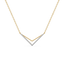 Edgy Dazzle - Lab Diamond Necklace