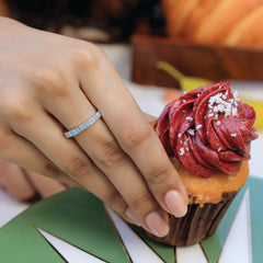 Enamel - Lab Diamond Horizon Ring