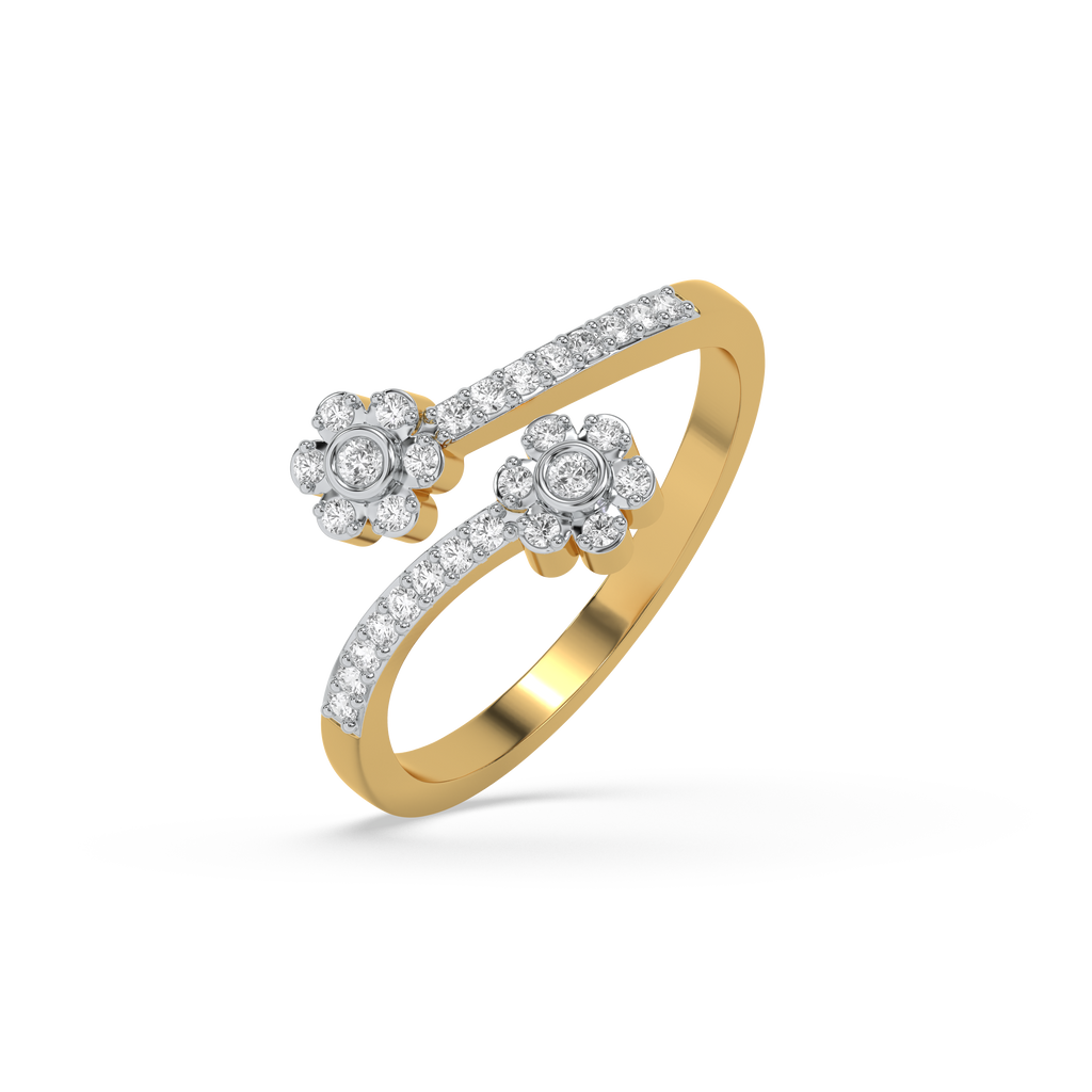 Eternal Bloom - Lab Diamond Open Top Ring