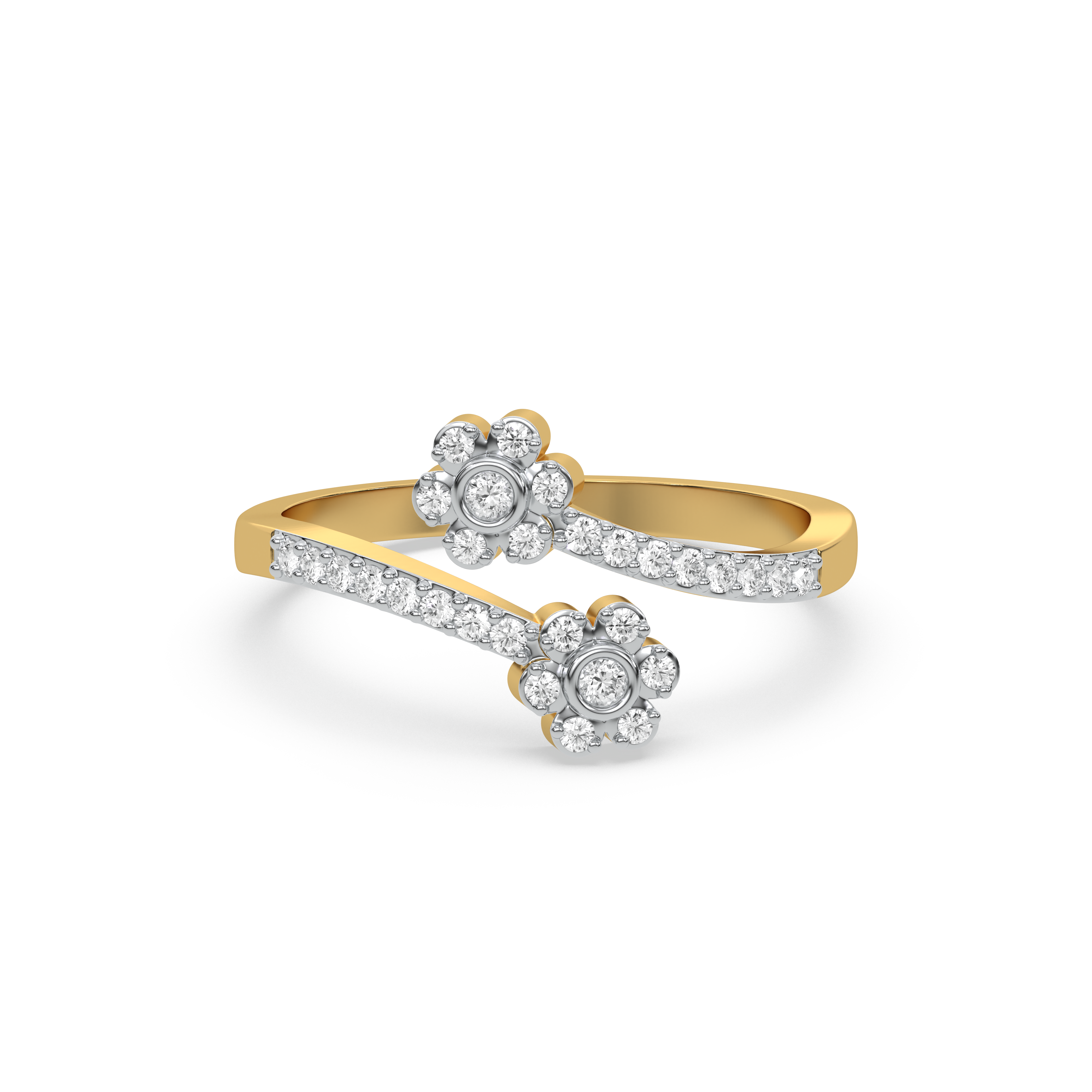 Eternal Bloom - Lab Diamond Open Top Ring