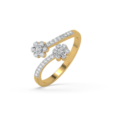 Eternal Bloom - Lab Diamond Open Top Ring