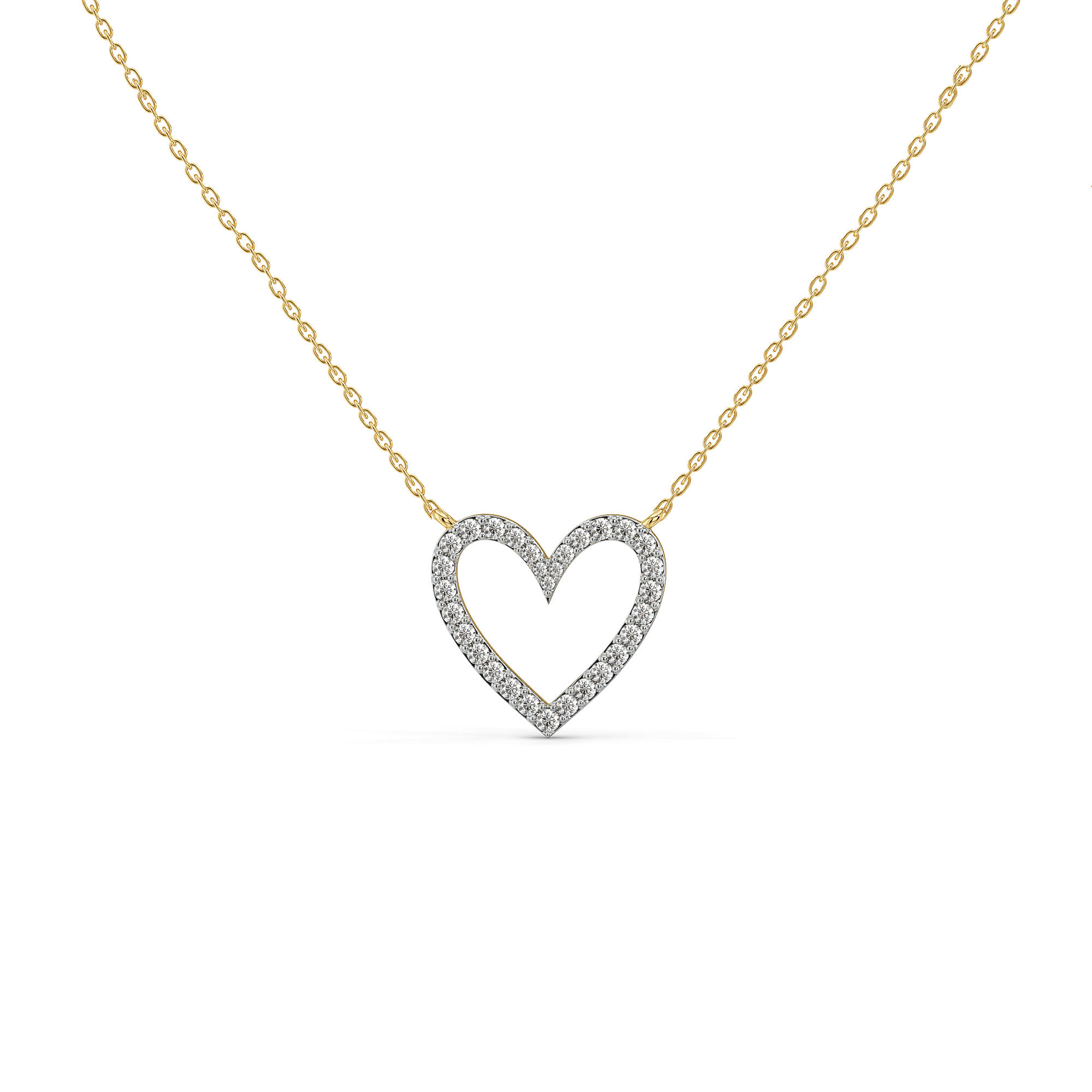 Everlasting Heart - Lab Diamond Necklace