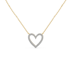 Everlasting Heart - Lab Diamond Necklace