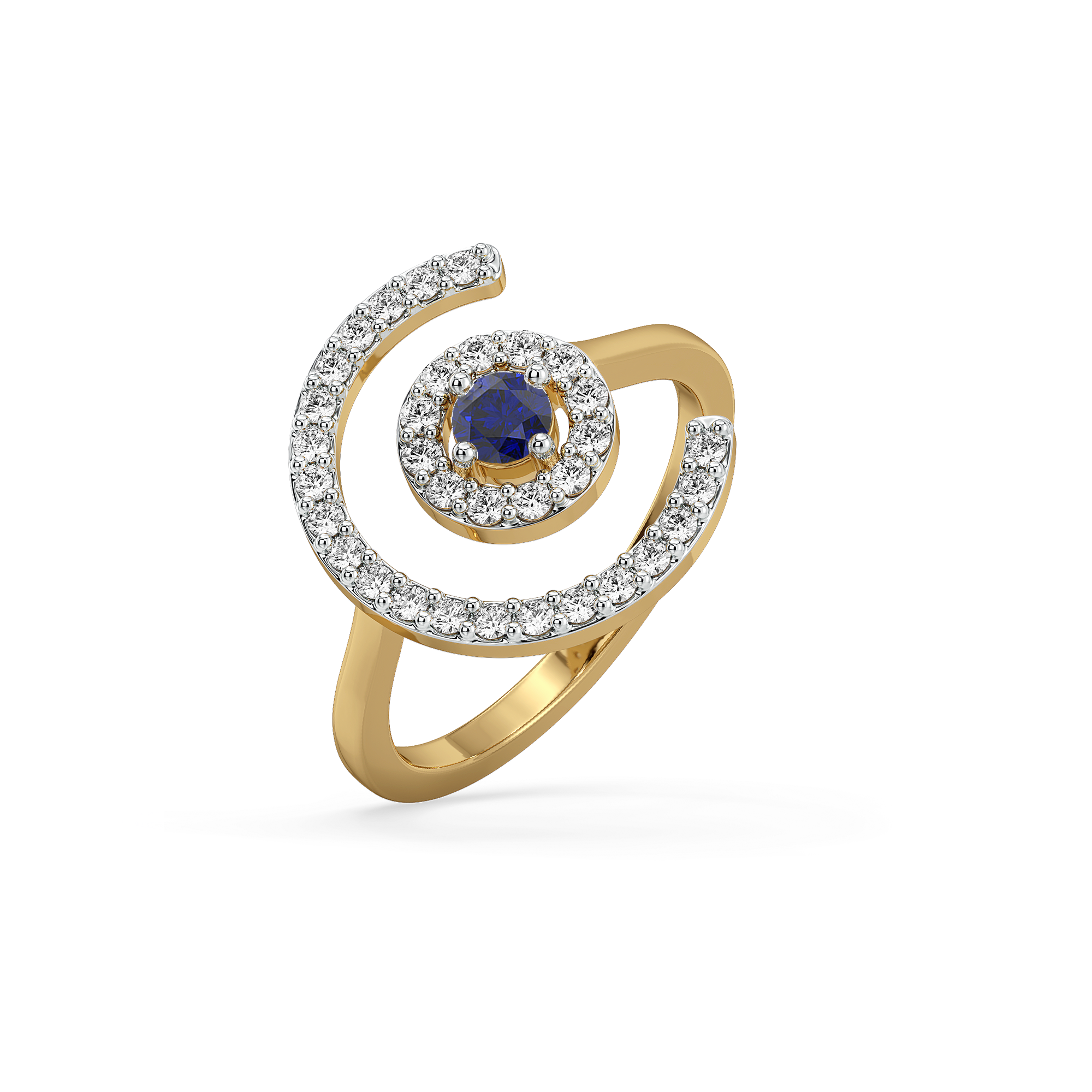 Evil Eye - Lab Diamond Ring