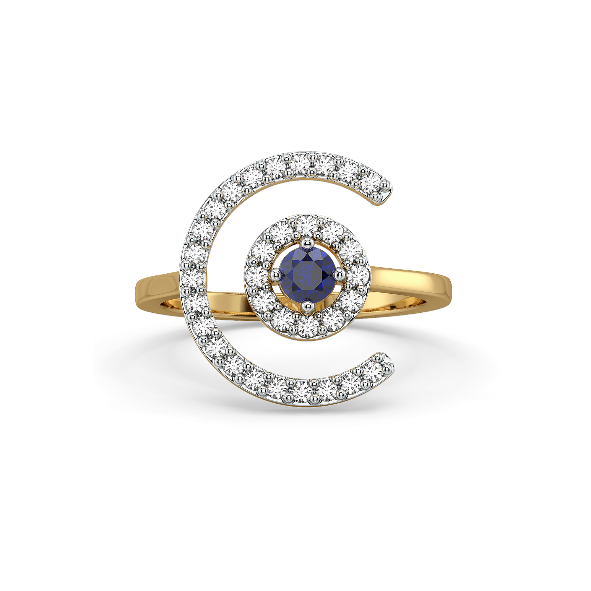 Evil Eye - Lab Diamond Ring