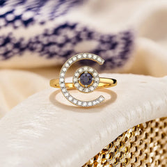 Evil Eye - Lab Diamond Ring
