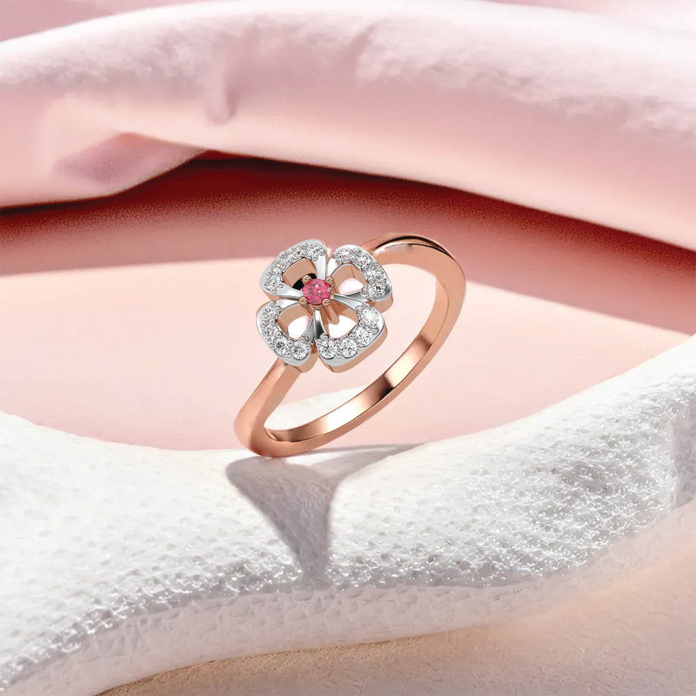 Fleur de Luxe - Lab Diamond Fashion Ring